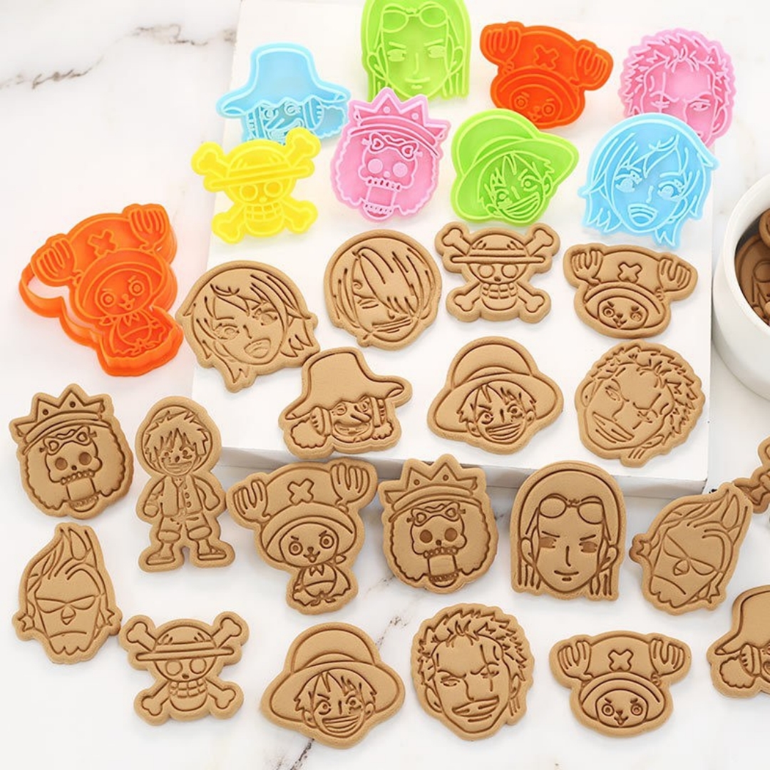 Model Kit Cutter - One Piece Cookie Cutter Set Cute