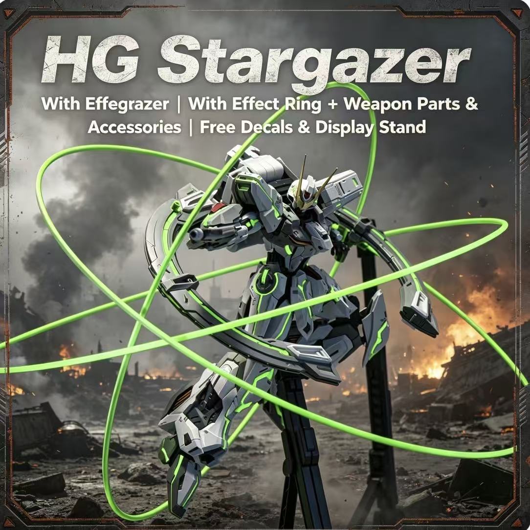 Model Kit Pg - 47 HG Stargazer Mecha with Effect
