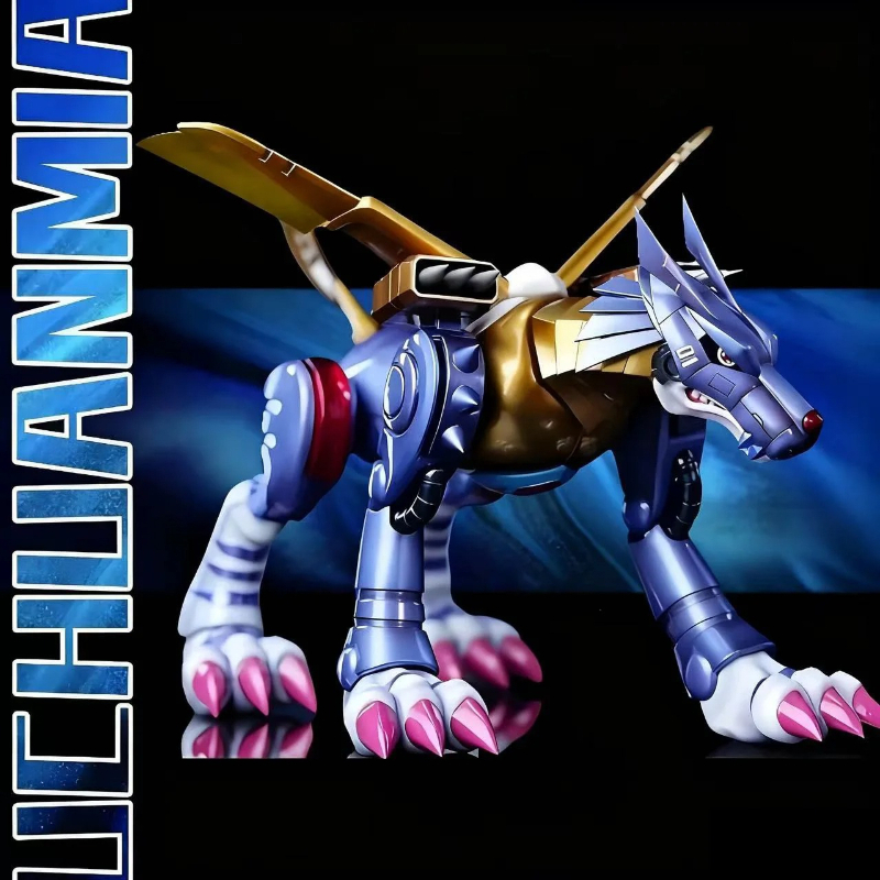 Model Kit Digimon - 9cm/3.54inch Anime Digimon Adventure Figure Metal