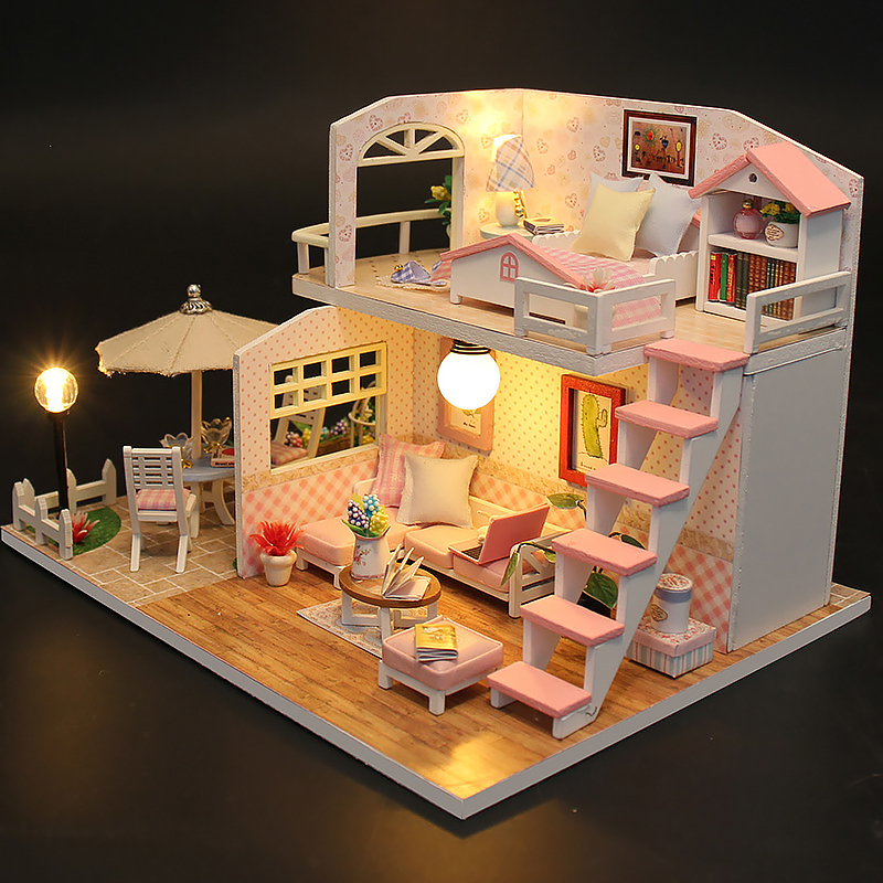 Model Kit Ixchel - 3D Puzzle Building Model Kit Wooden
