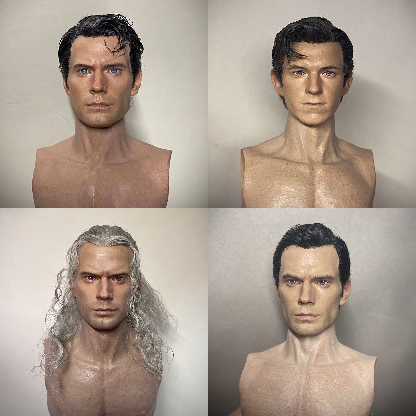 Model Kit Kyogre - 1/6 XT001 Witcher Henry Cavill Head