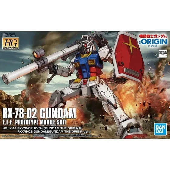 Model Kit Gundam Bandai - Bandai Gundam Anime Mobile Suit Prototype