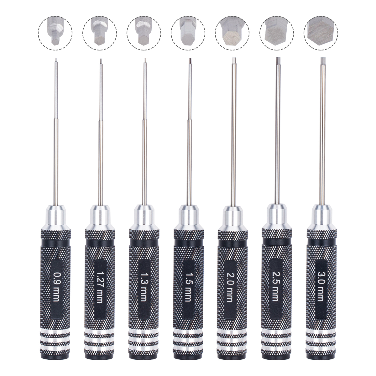 Model Kit Aircraft - 7 IN 1 Steel Hex Screwdriver