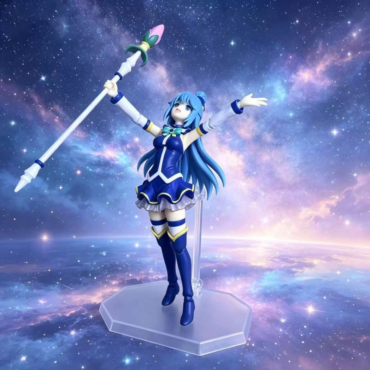 Model Kit Nier Automata - Figma Aqua Action Figure KonoSuba God's