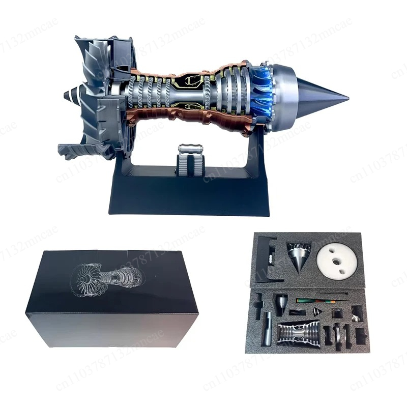 Model Kit Aircraft - 1:25 Scale Engine Model A380/TR900 Turbofan