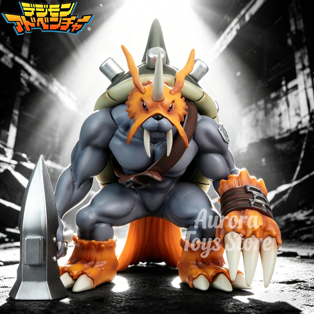 Model Kit Digimon - Anime Digimon Adventure Figure Zudomon Action