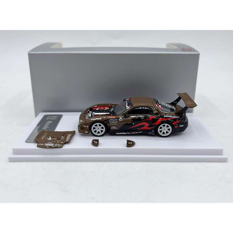 Model Kit Pg - DCM Diecast 1/64 Scale MAZDA RX7