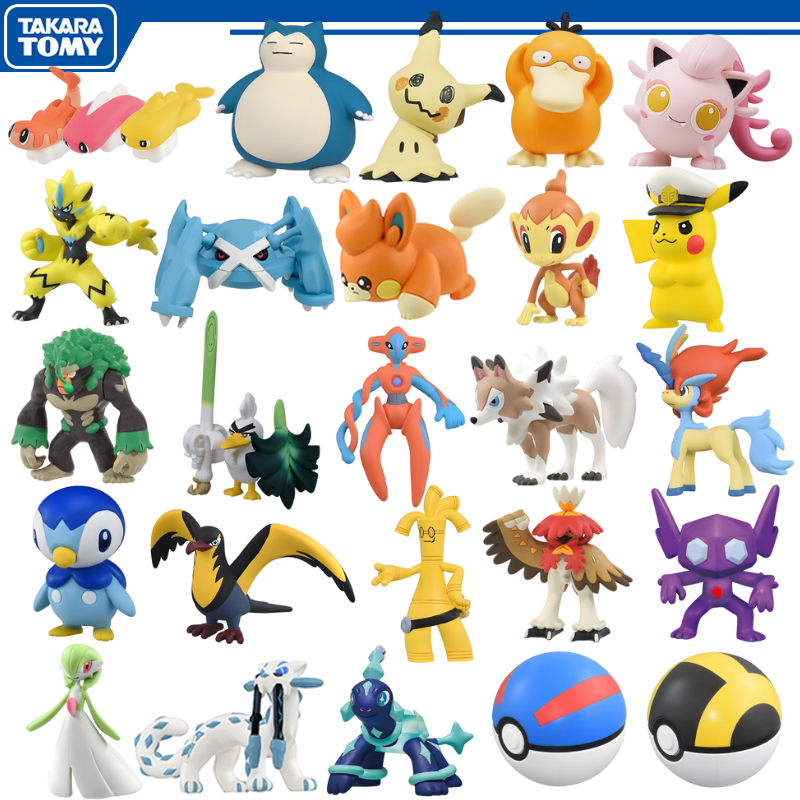 Model Kit Kyogre - Original Takara Tomy Snorlax Mimikyu Scream