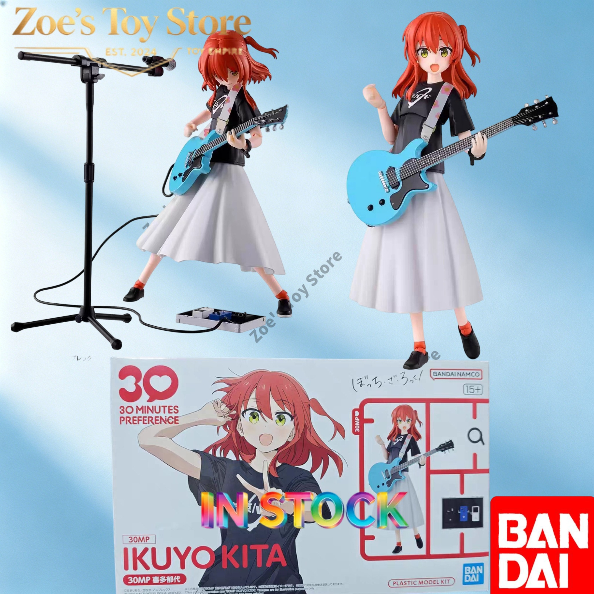 Model Kit Bocchi - In Stock 100% Original Bandai 30MP