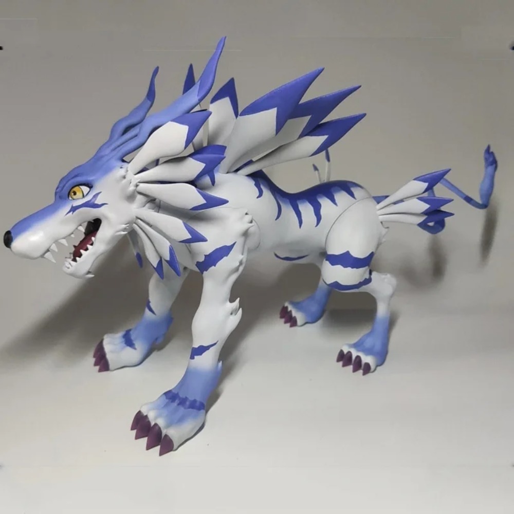 Model Kit Digimon - 11cm/4.33in Anime Digimon Adventure Figure Garurumon