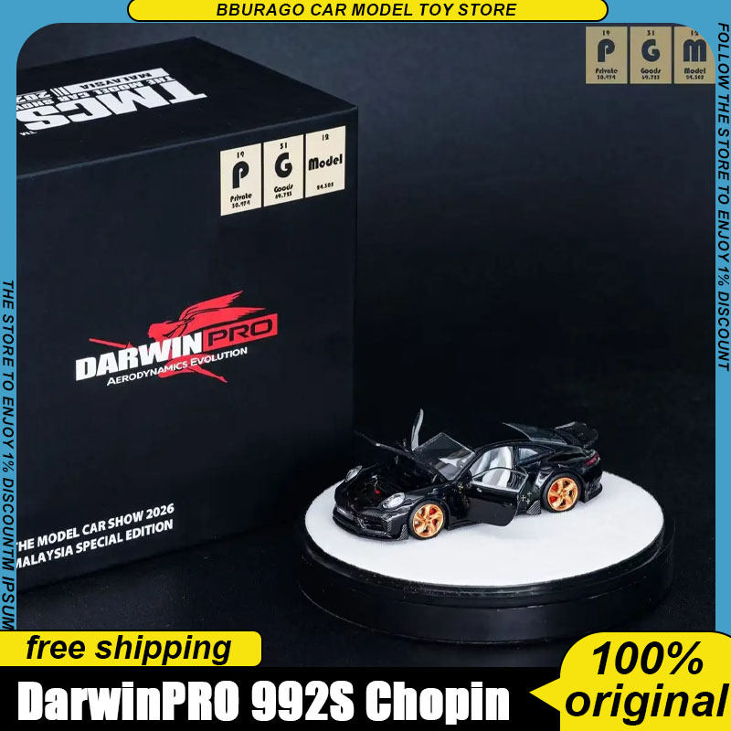 Pgm 1:64 Darwinpro Porsche 992 - Model Kit Pg avis et prix
