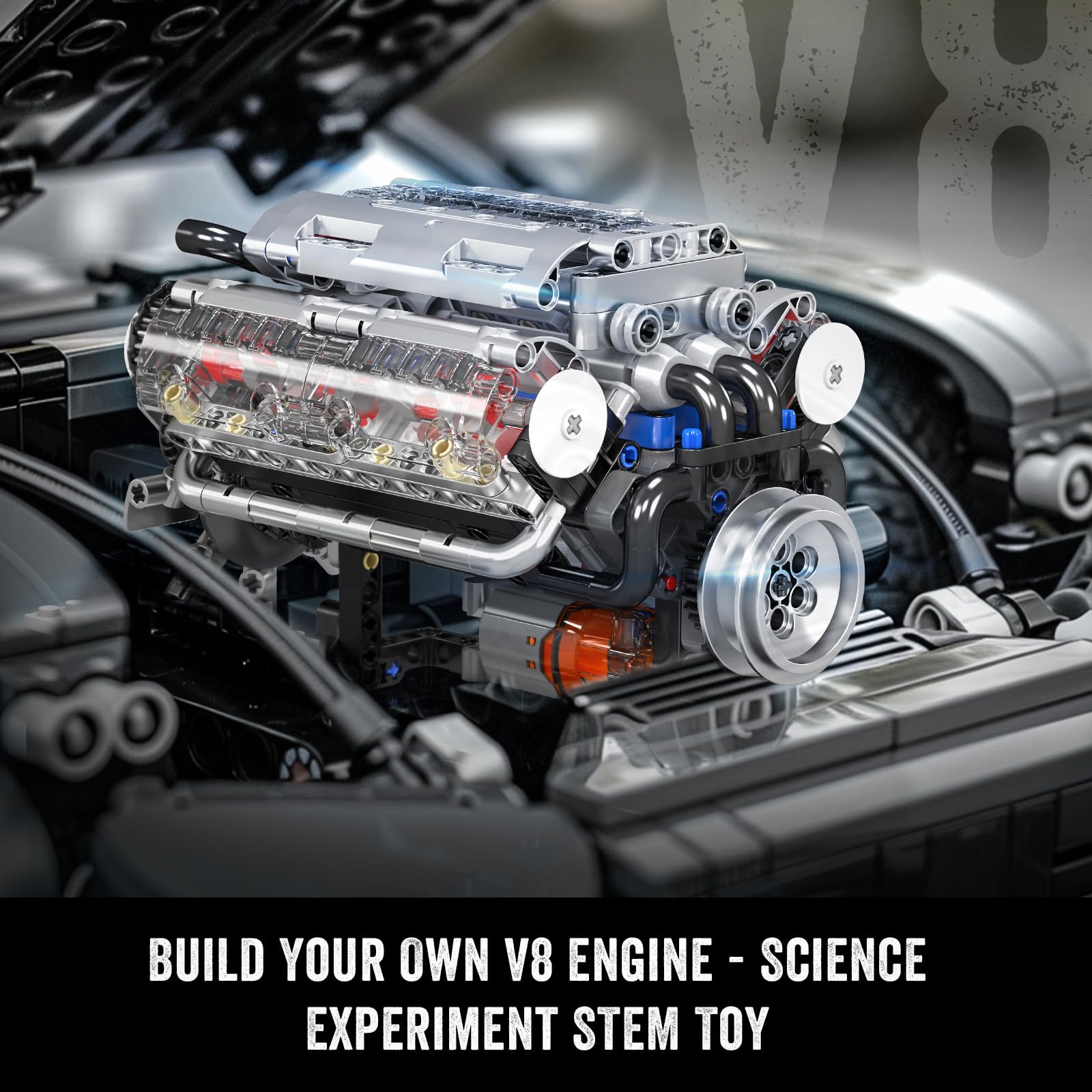 Mould King 10088 V8 Engine Bui - Model Kit V8 Engine avis et prix