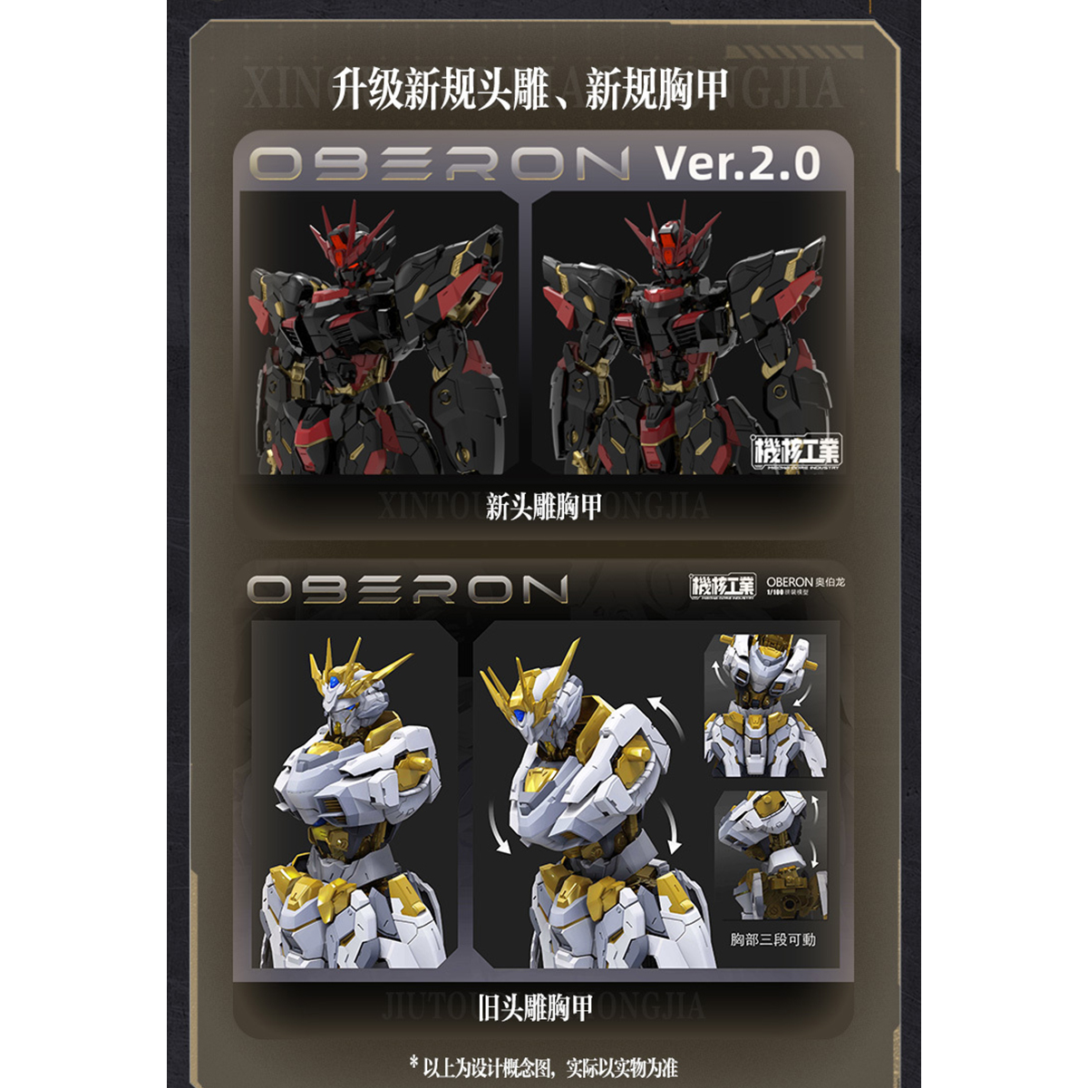 HIPLAY MECHA CORE INDUSTRY Obe - Model Kit Oberon avis et prix