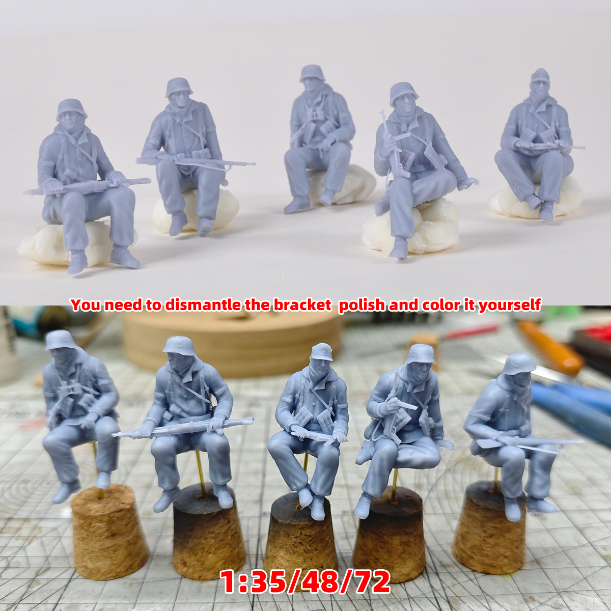 Assembly 3d Resin Group of Res - Model Kit Gunpla avis et prix