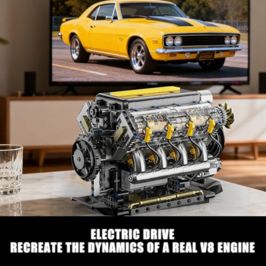 V8 Engine Model Kit that Runs, - Model Kit V8 Engine avis et prix