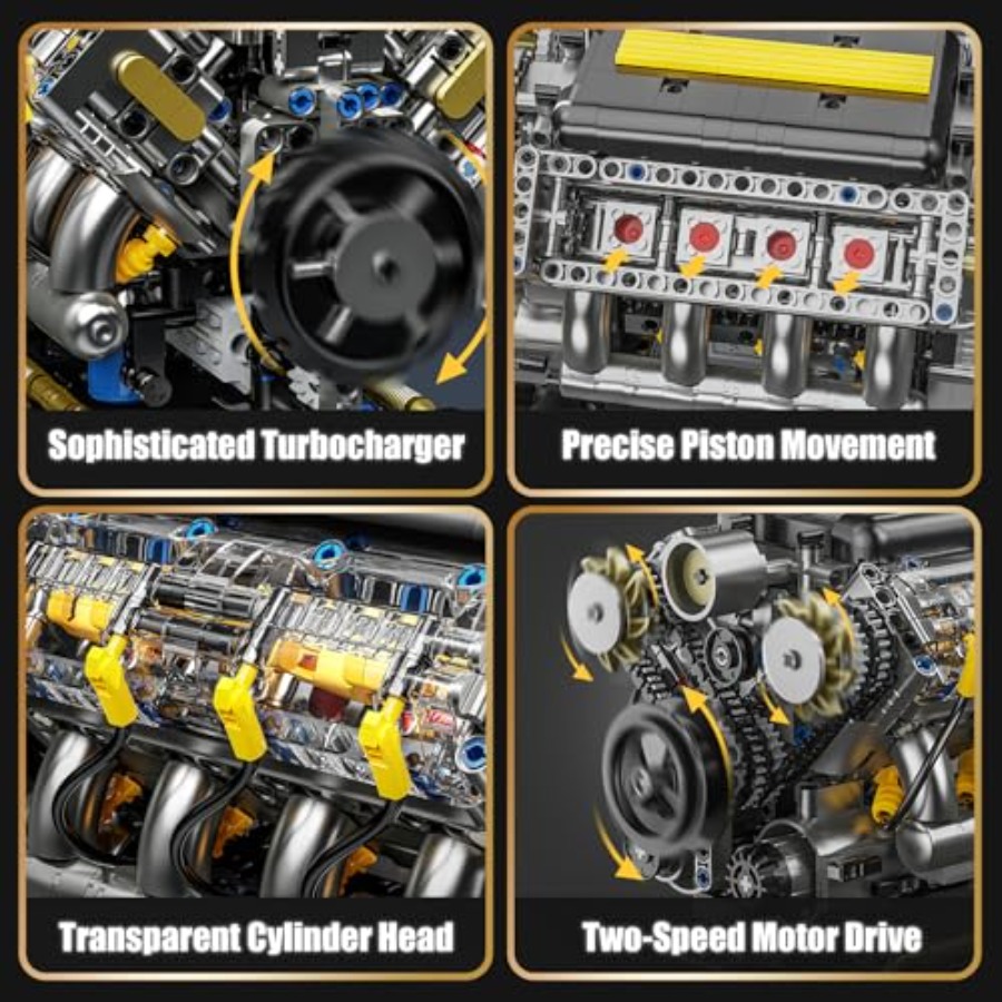 V8 Engine Model Kit that Runs, - Model Kit V8 Engine avis et prix