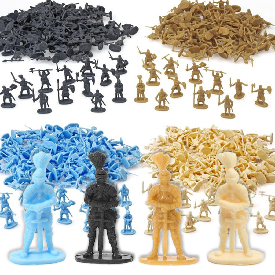 100pcs Random Medieval Knight  - Model Kit Gunpla avis et prix