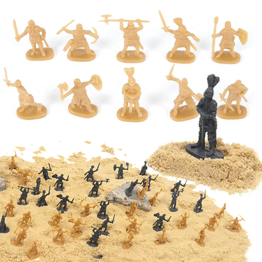 100pcs Random Medieval Knight  - Model Kit Gunpla avis et prix