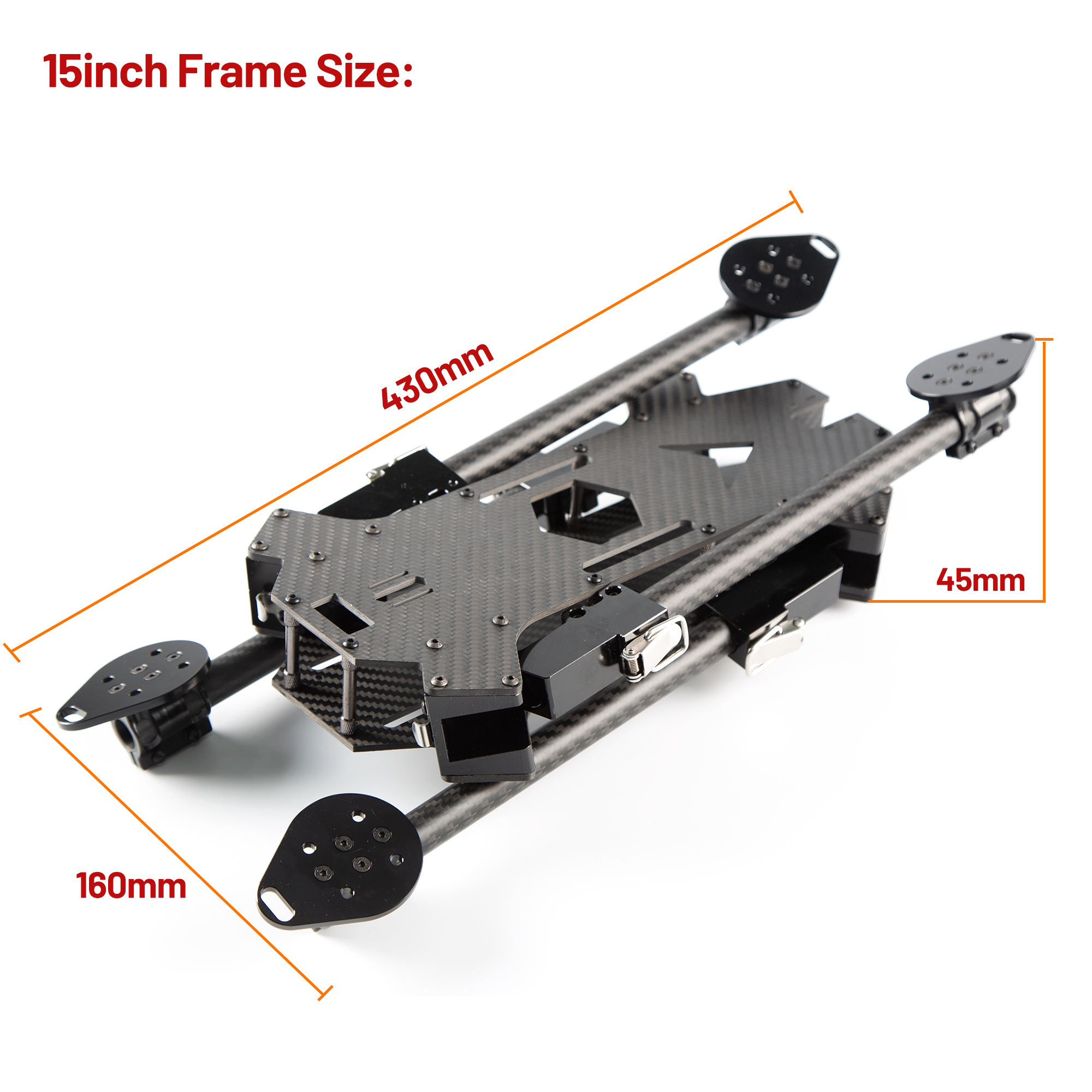 15inch /17inch FPV Carbon Fibe - Model Kit Aircraft avis et prix