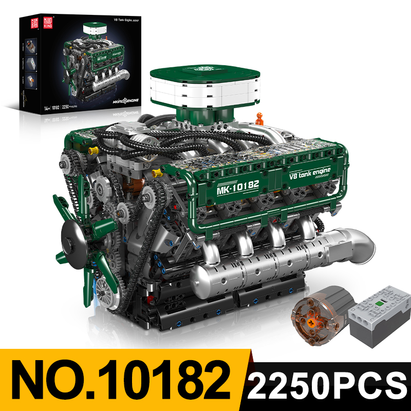 Mould King 10182 V8 Tank Engin - Model Kit V8 Engine avis et prix