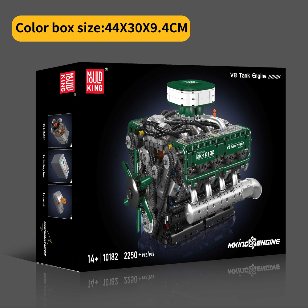Mould King 10182 V8 Tank Engin - Model Kit V8 Engine avis et prix