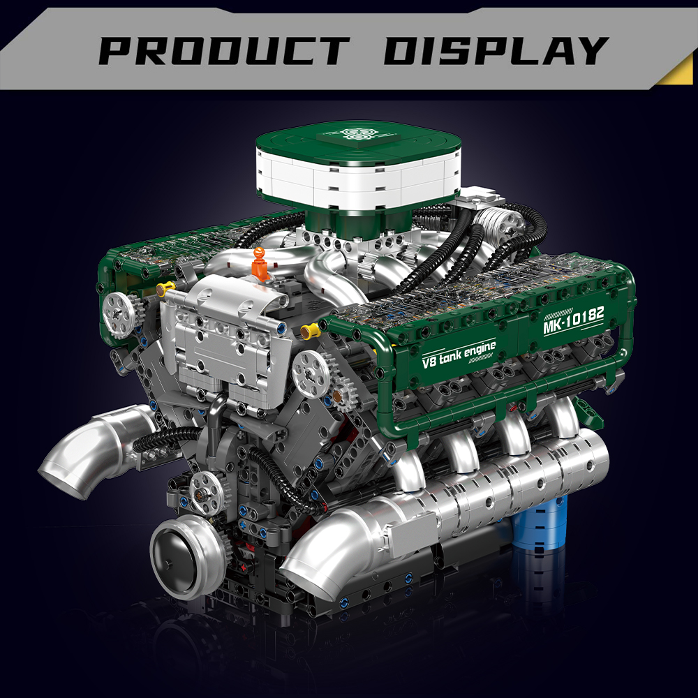 Mould King 10182 V8 Tank Engin - Model Kit V8 Engine avis et prix