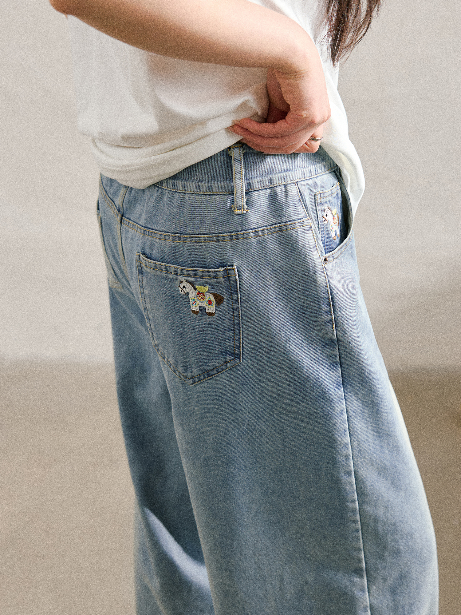 Slimming Effect Washed Wide Le - Wash Effect Set avis et prix