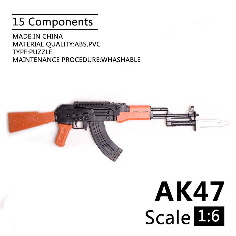 1/6 AK47 Assault Rifle  Plasti - Model Kit Gunpla avis et prix