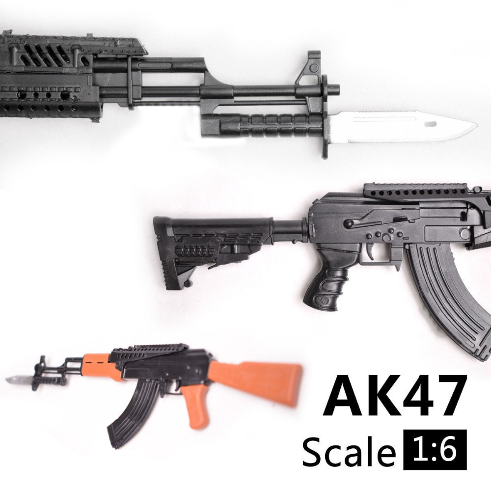 1/6 AK47 Assault Rifle  Plasti - Model Kit Gunpla avis et prix