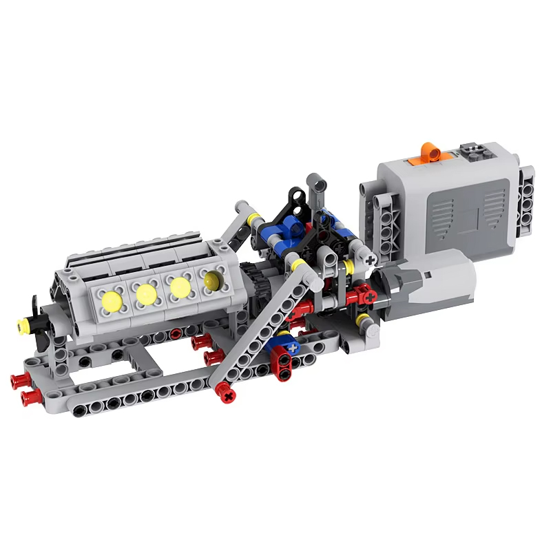 4-Speed Gearbox + V8 Engine Mo - Model Kit V8 Engine avis et prix
