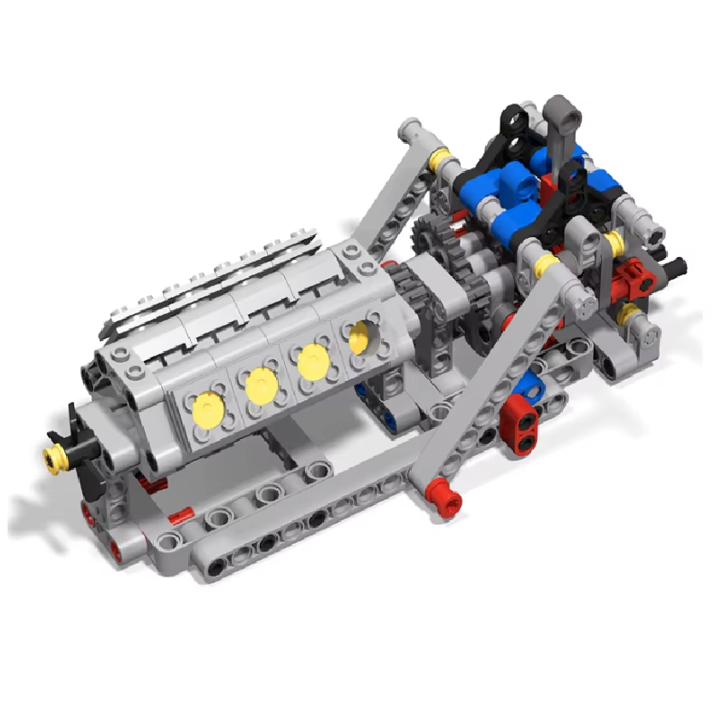 4-Speed Gearbox + V8 Engine Mo - Model Kit V8 Engine avis et prix