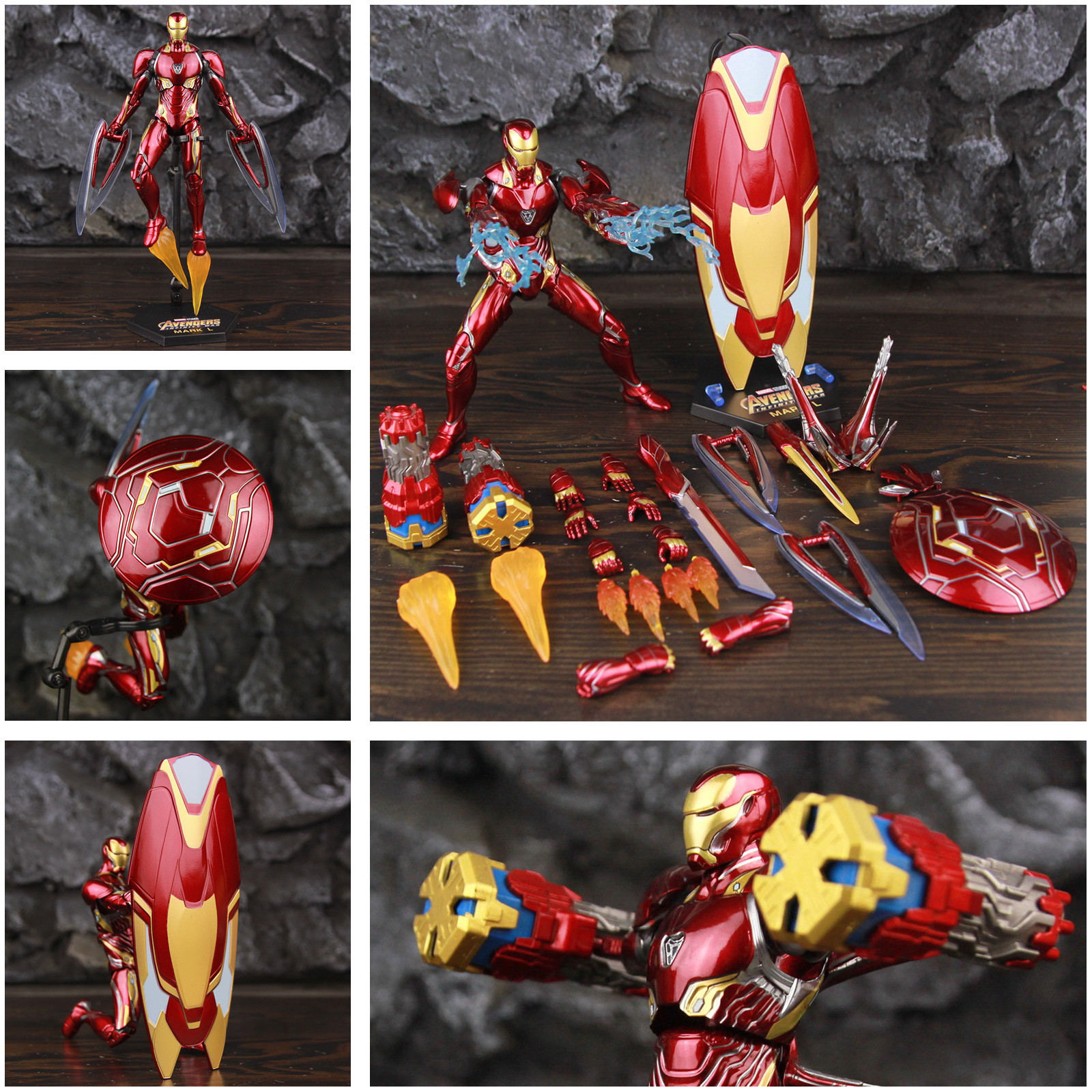 ZD Toys Deluxe Ironman Mark L  - Model Kit Iron Man Mark 50 avis et prix