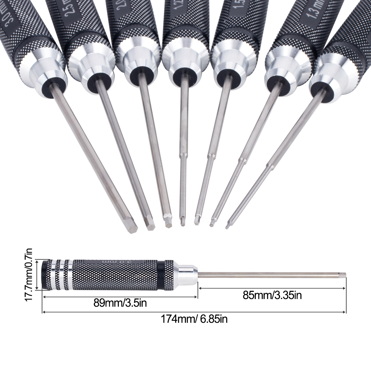 7 IN 1 Steel Hex Screwdriver S - Model Kit Aircraft avis et prix