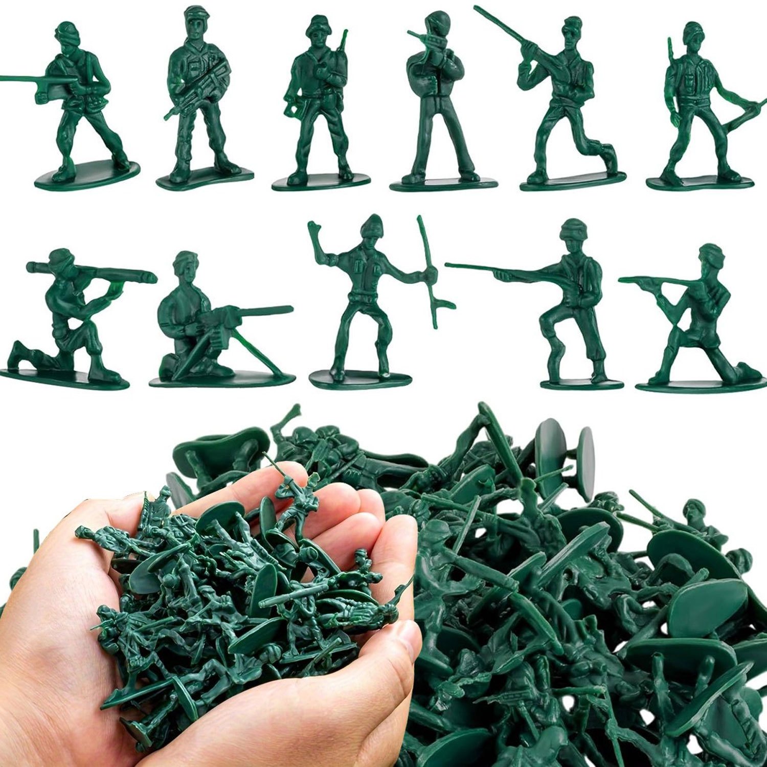 52pcs 5cm Green Military Tacti - Model Kit Gunpla avis et prix