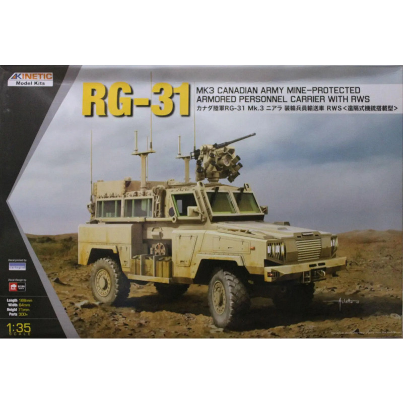 Kinetic K-61010 1/35 Scale Can - Model Kit Pg avis et prix