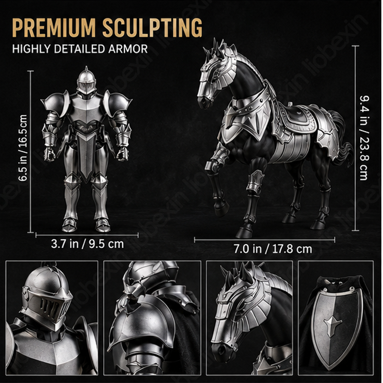 Medieval Knight Action Figure  - Model Kit Joints avis et prix