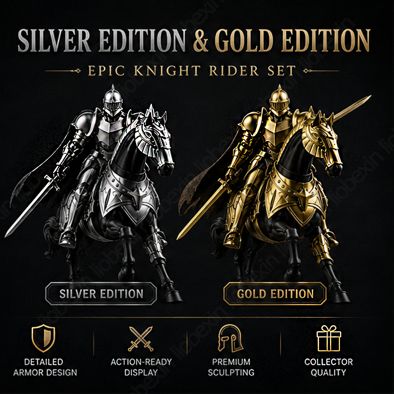Medieval Knight Action Figure  - Model Kit Joints avis et prix
