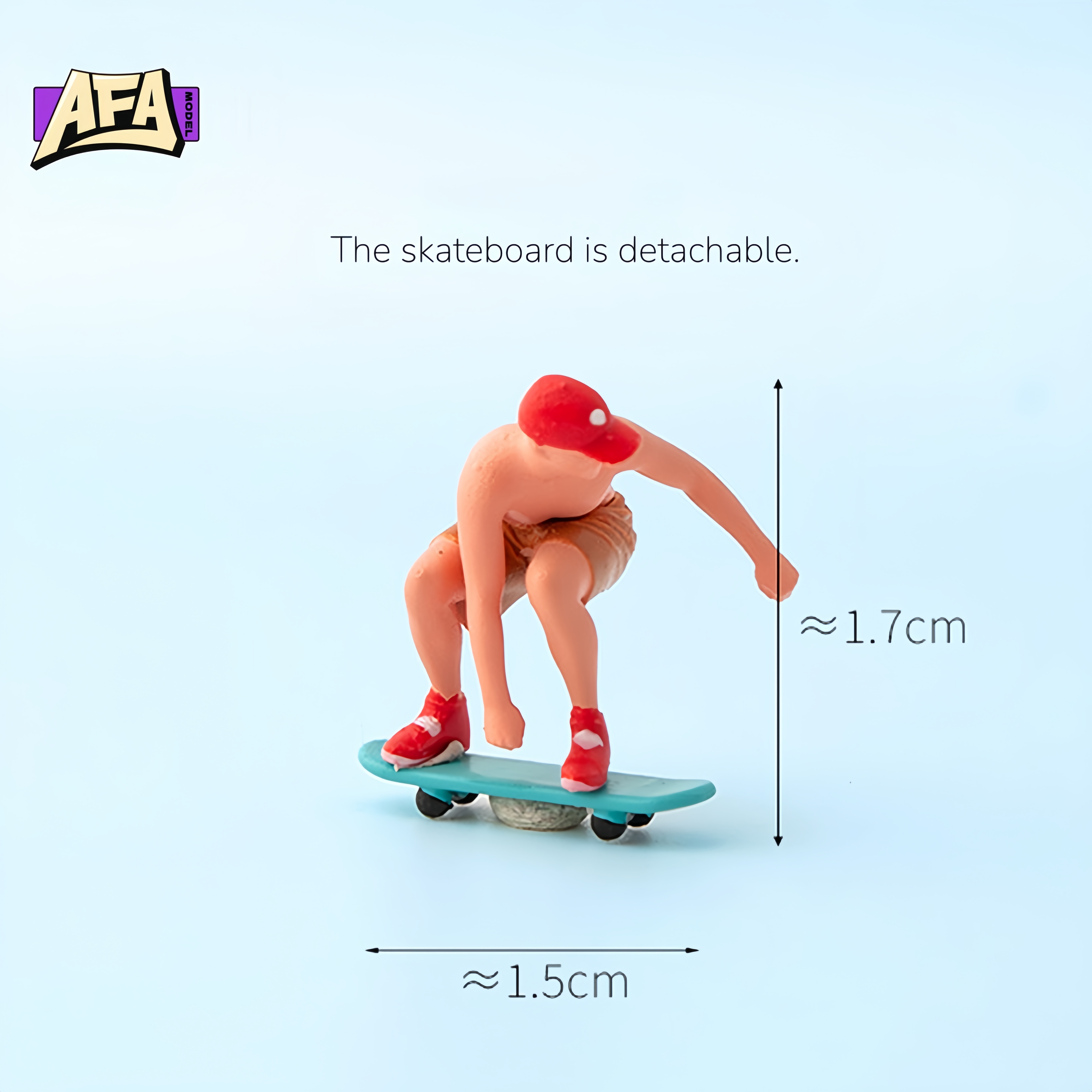1 64 resin diorama skate Minia - Model Kit Ixchel avis et prix