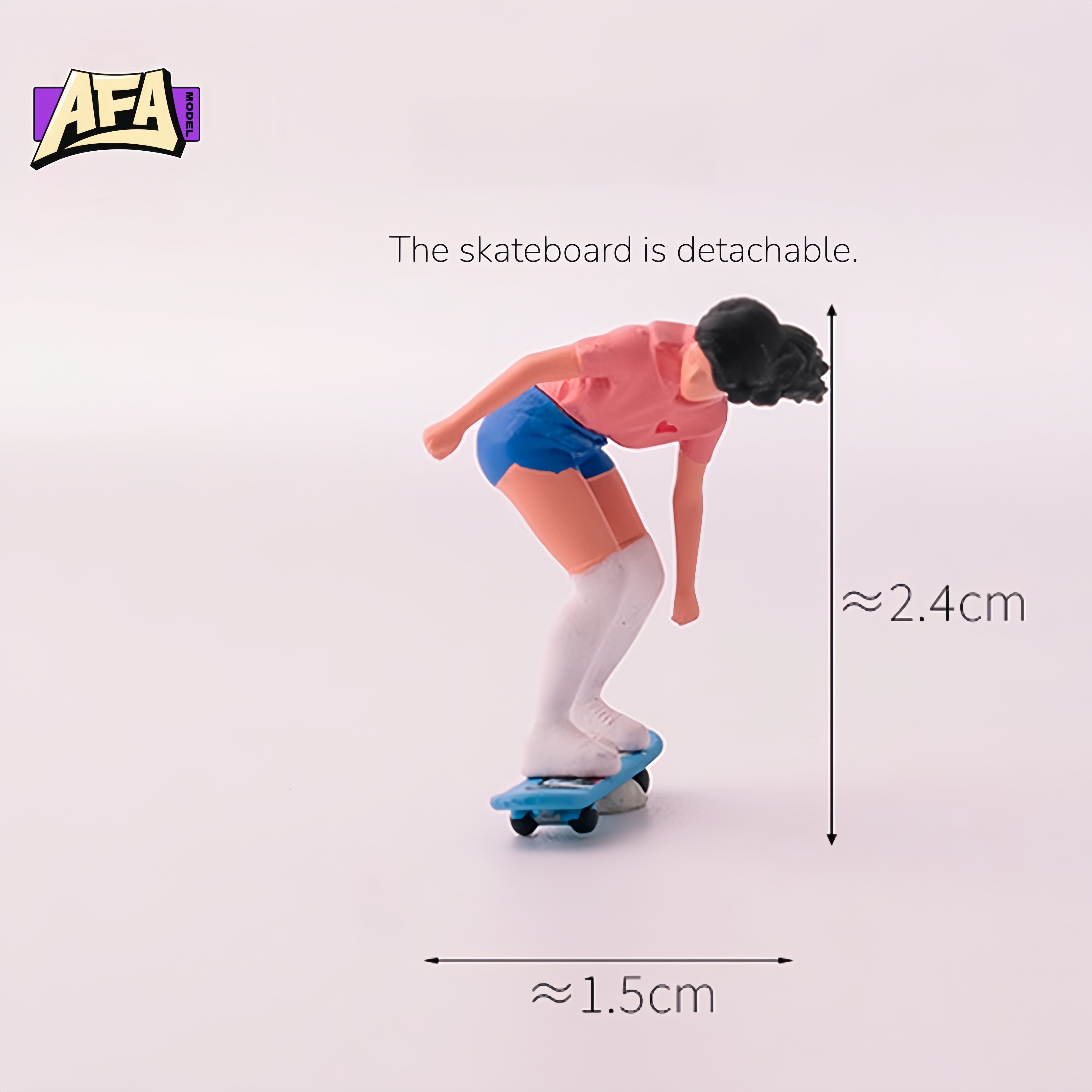 1 64 resin diorama skate Minia - Model Kit Ixchel avis et prix