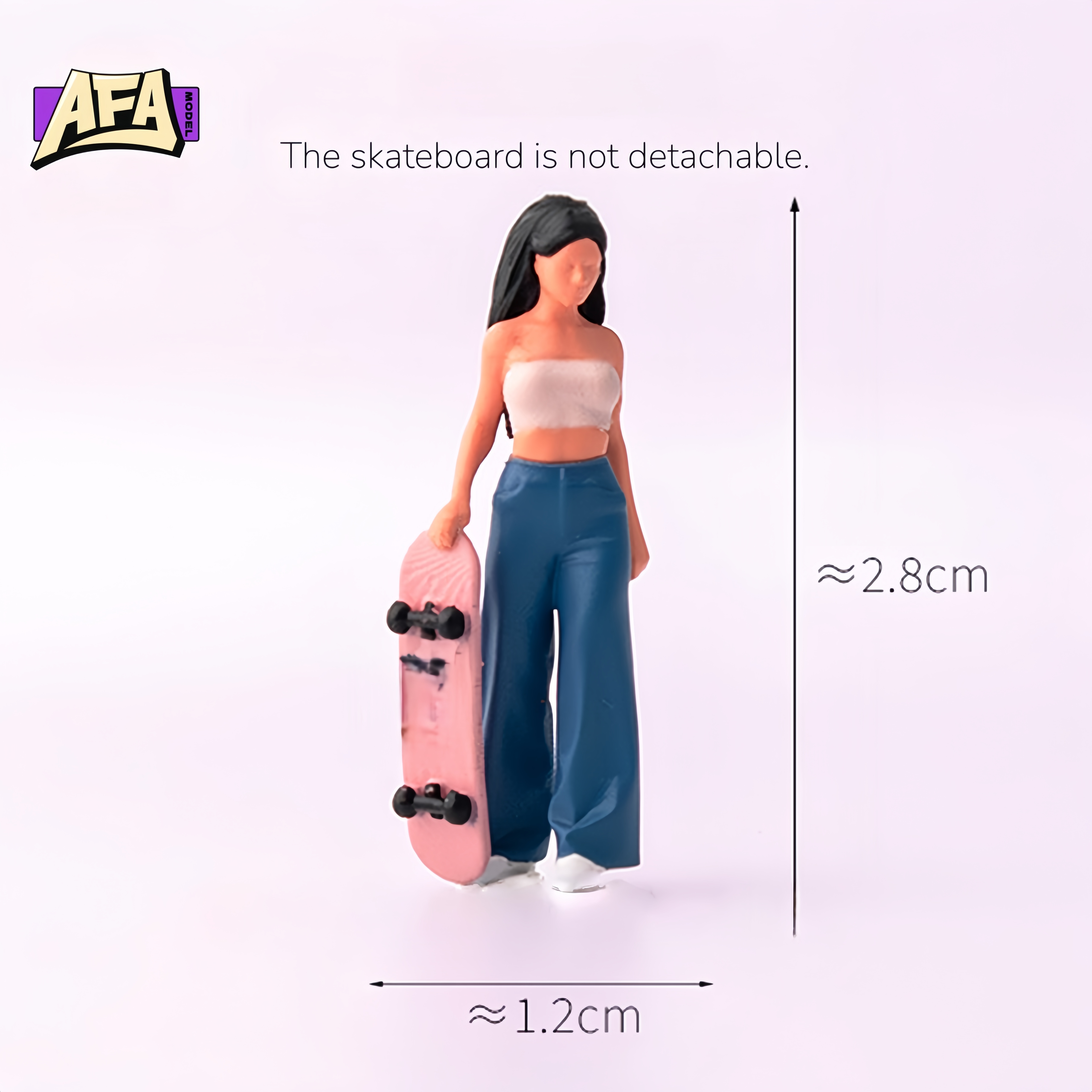 1 64 resin diorama skate Minia - Model Kit Ixchel avis et prix