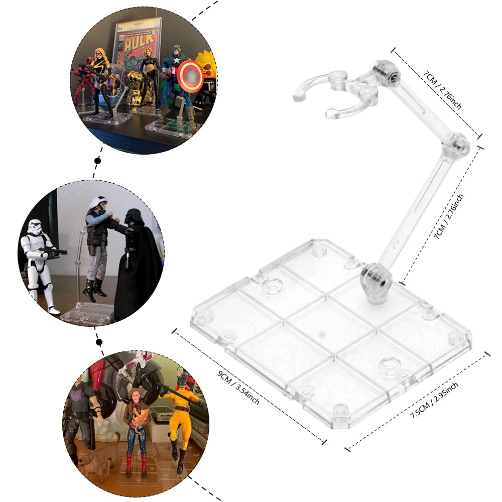 Clear Action Figure Stand,Asse - Model Kit Gunpla avis et prix
