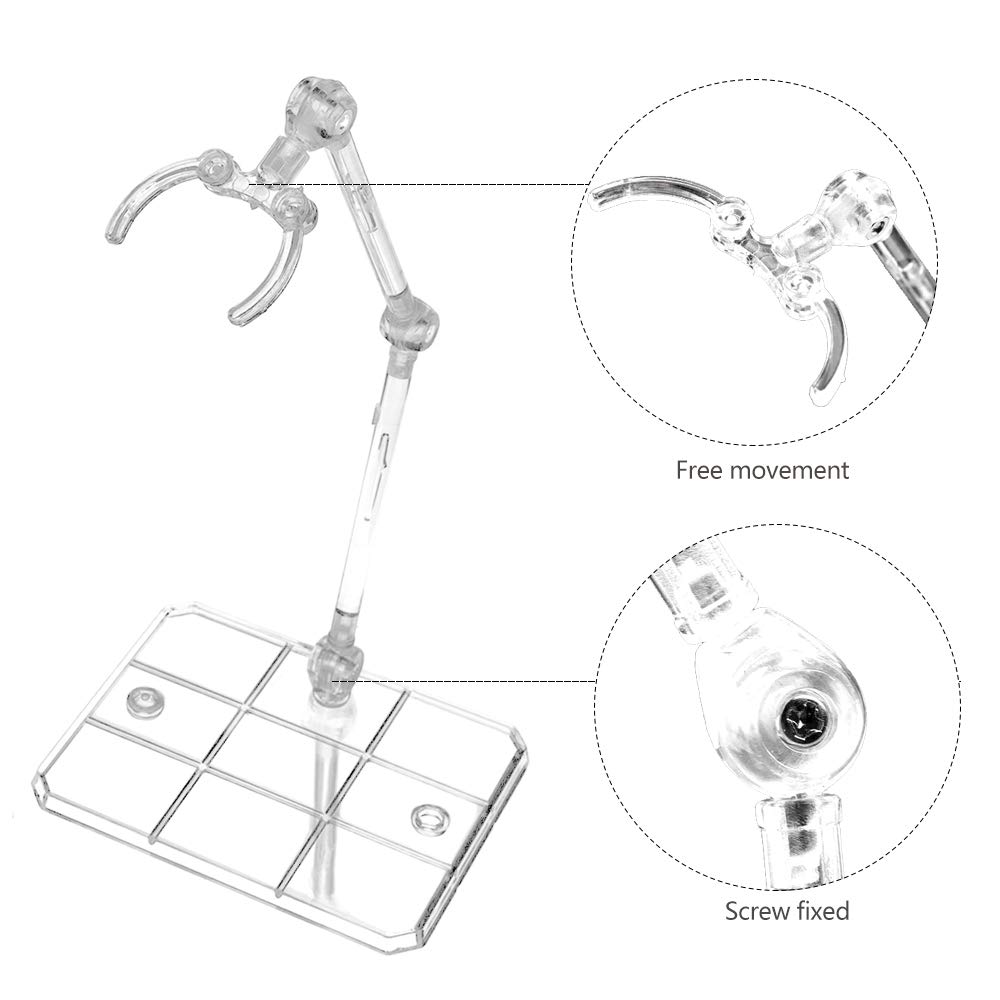 Clear Action Figure Stand,Asse - Model Kit Gunpla avis et prix