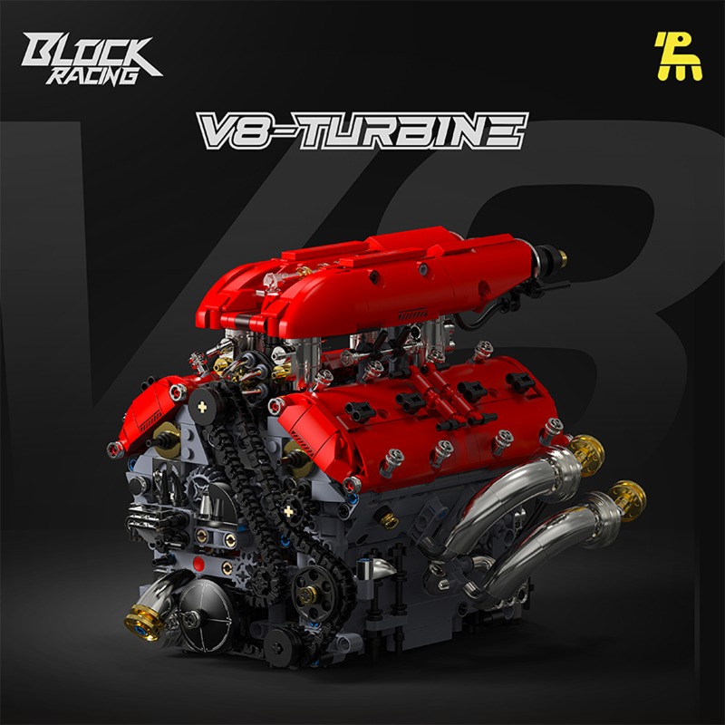 T5011 V8 Turbo Engine Model El - Model Kit V8 Engine avis et prix