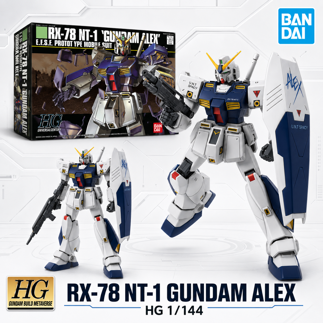 Bandai Genuine HG 1/144 RX-78  - Model Kit Pg avis et prix