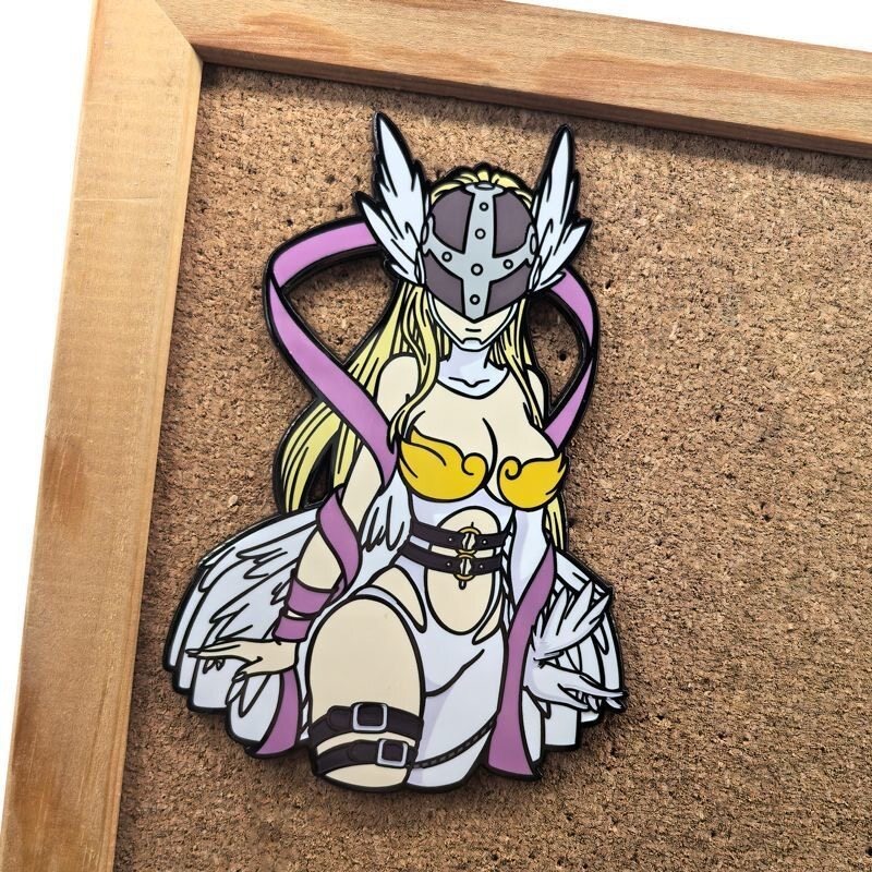 Digimon Angewomon metal badge  - Model Kit Digimon avis et prix