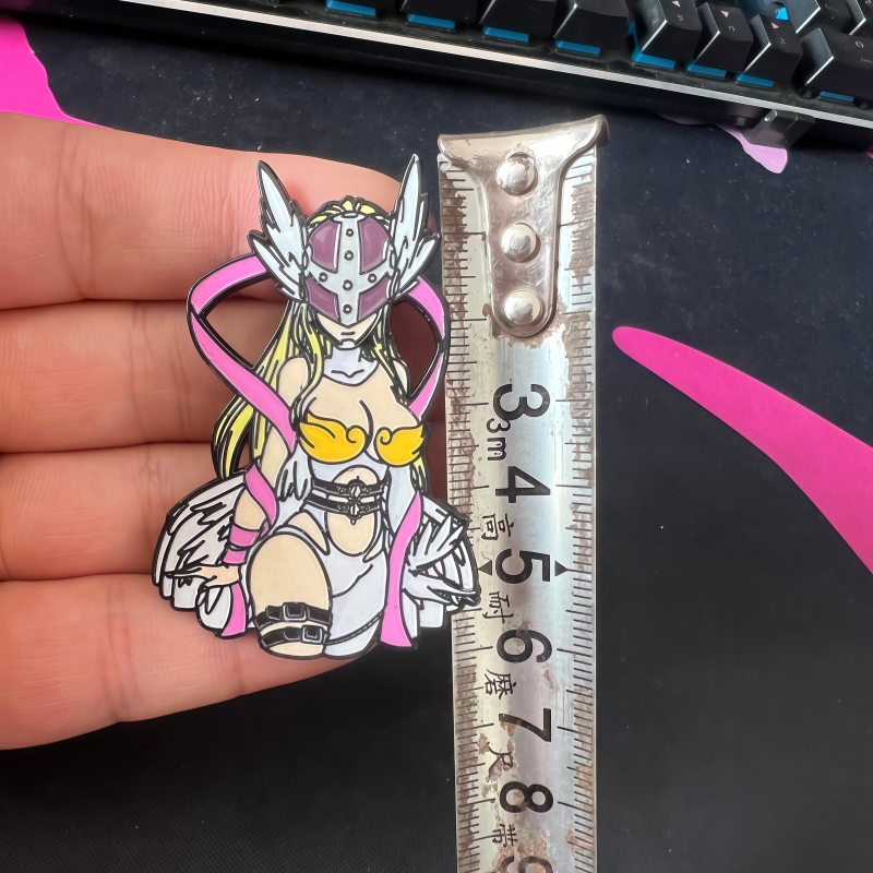 Digimon Angewomon metal badge  - Model Kit Digimon avis et prix