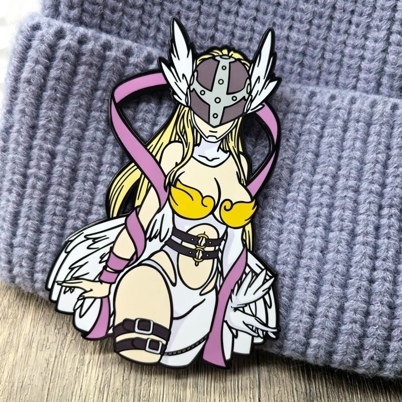 Digimon Angewomon metal badge  - Model Kit Digimon avis et prix
