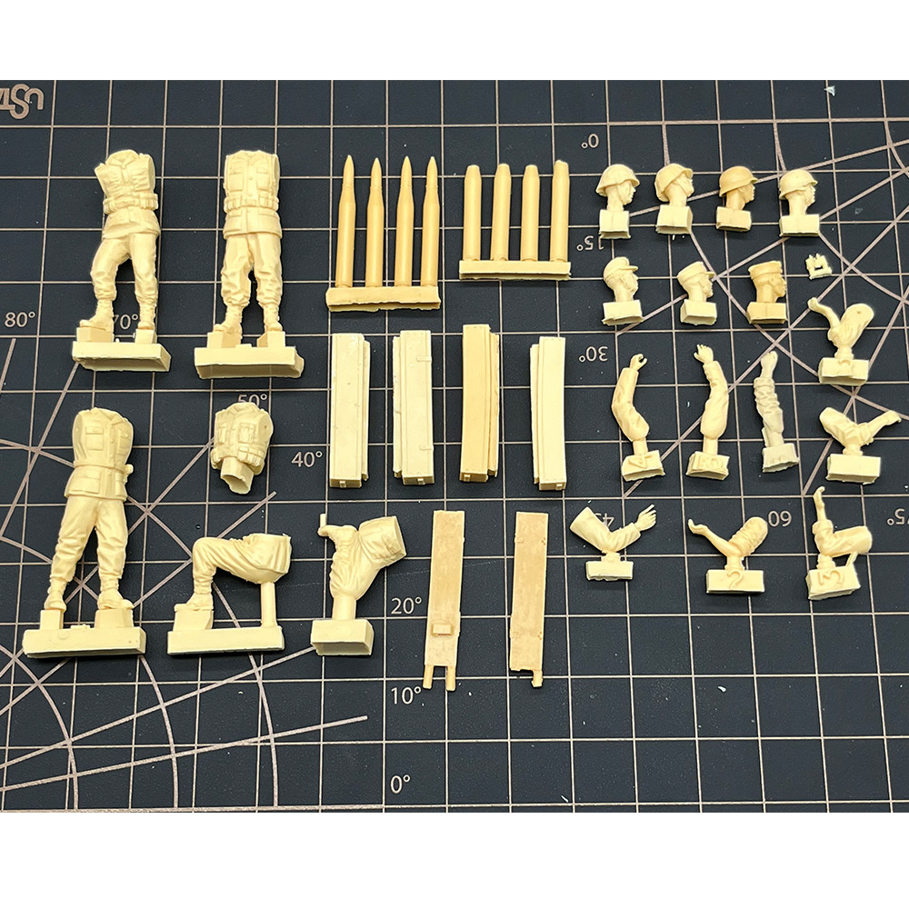 1/35  Artillery 4 Soldiers Res - Model Kit Gunpla avis et prix