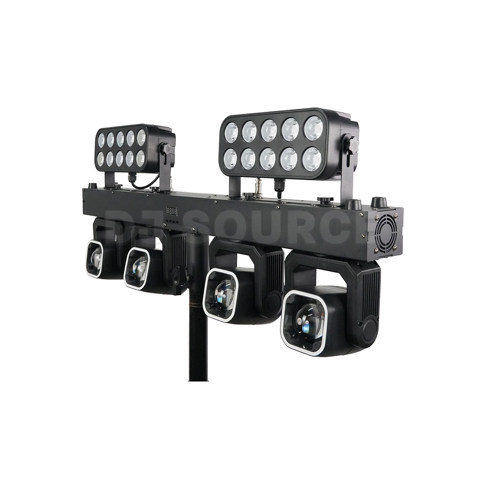 Par set LED RGBW 4in1 4x40W Be - Wash Effect Set avis et prix