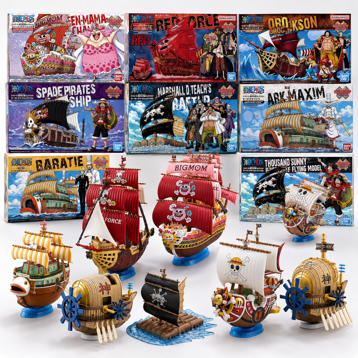 Bandai One Piece Grand Ship Co - Model Kit One Piece Going Merry avis et prix